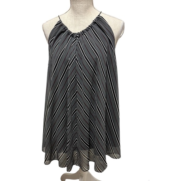 LANE BRYANT Stripes Sleeveless top w Tassel Ties Size 22/24 - Picture 1 of 6
